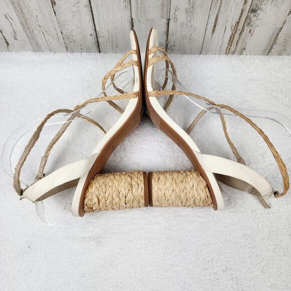 Dolce Vita Nico Natural Heeled Sandals Size 10 - Picture 9 of 9